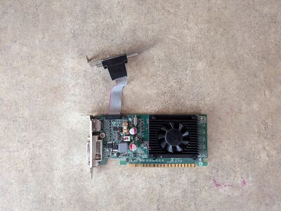 EVGA NVIDIA GEFORCE 8400 GS 512MB DDR3 GRAPHICS CARD P/N:512-P3-1300-LR F3-4(12)