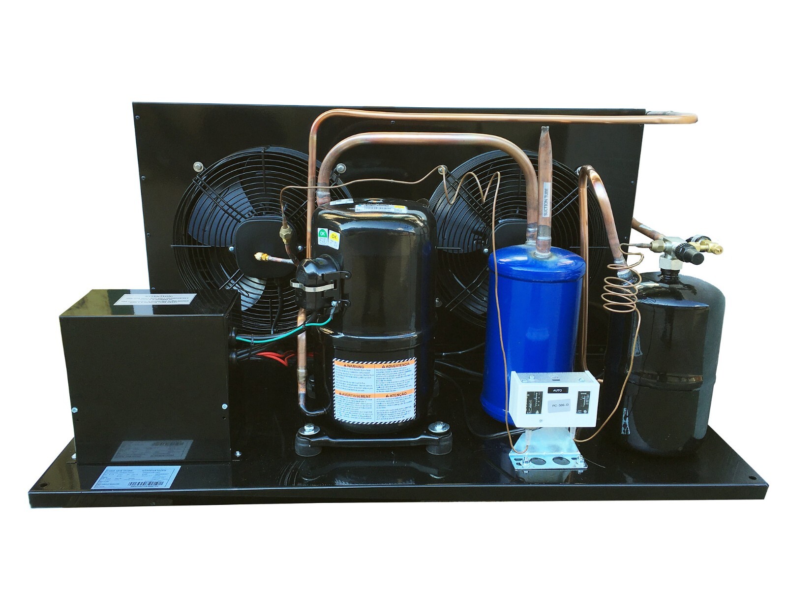 Outdoor QTAWS2512ZXN Condensing Unit 2-1/2HP, Low Temp R404A