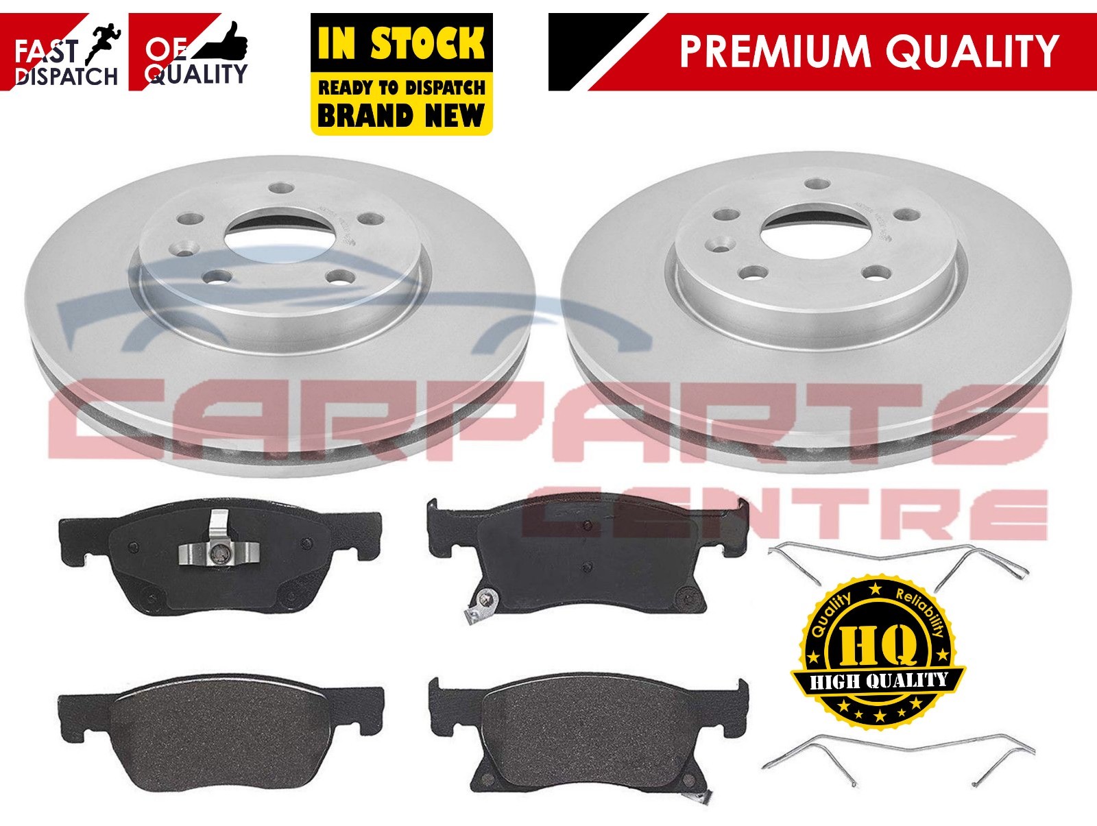 FOR VAUXHALL ASTRA K 2015 FRONT BRAKE DISCS & PADS BRAKING 276mm eBay