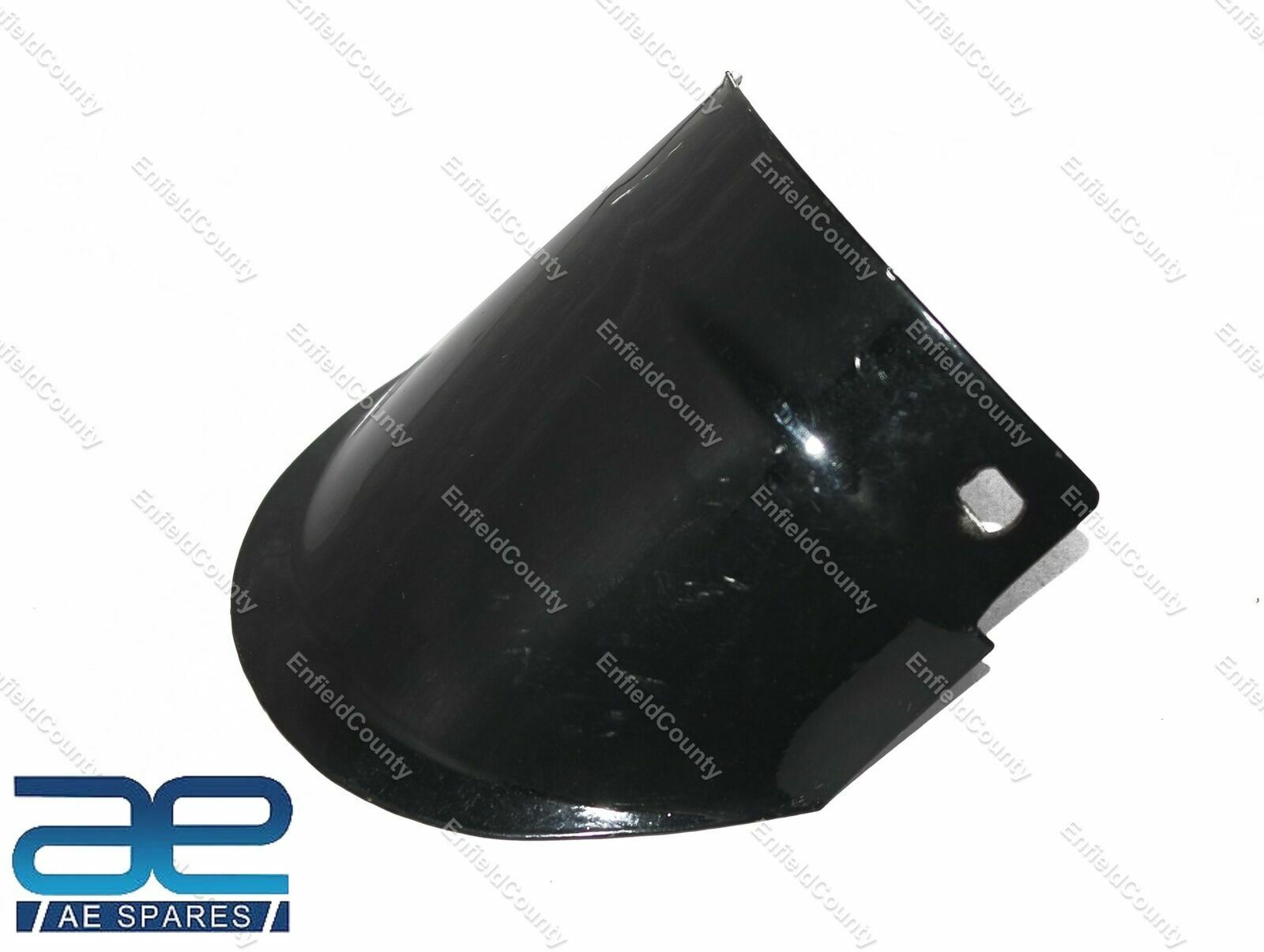 Front Mudguard Mud Flap Steel Black For Royal Enfield Thunderbird & Electra 