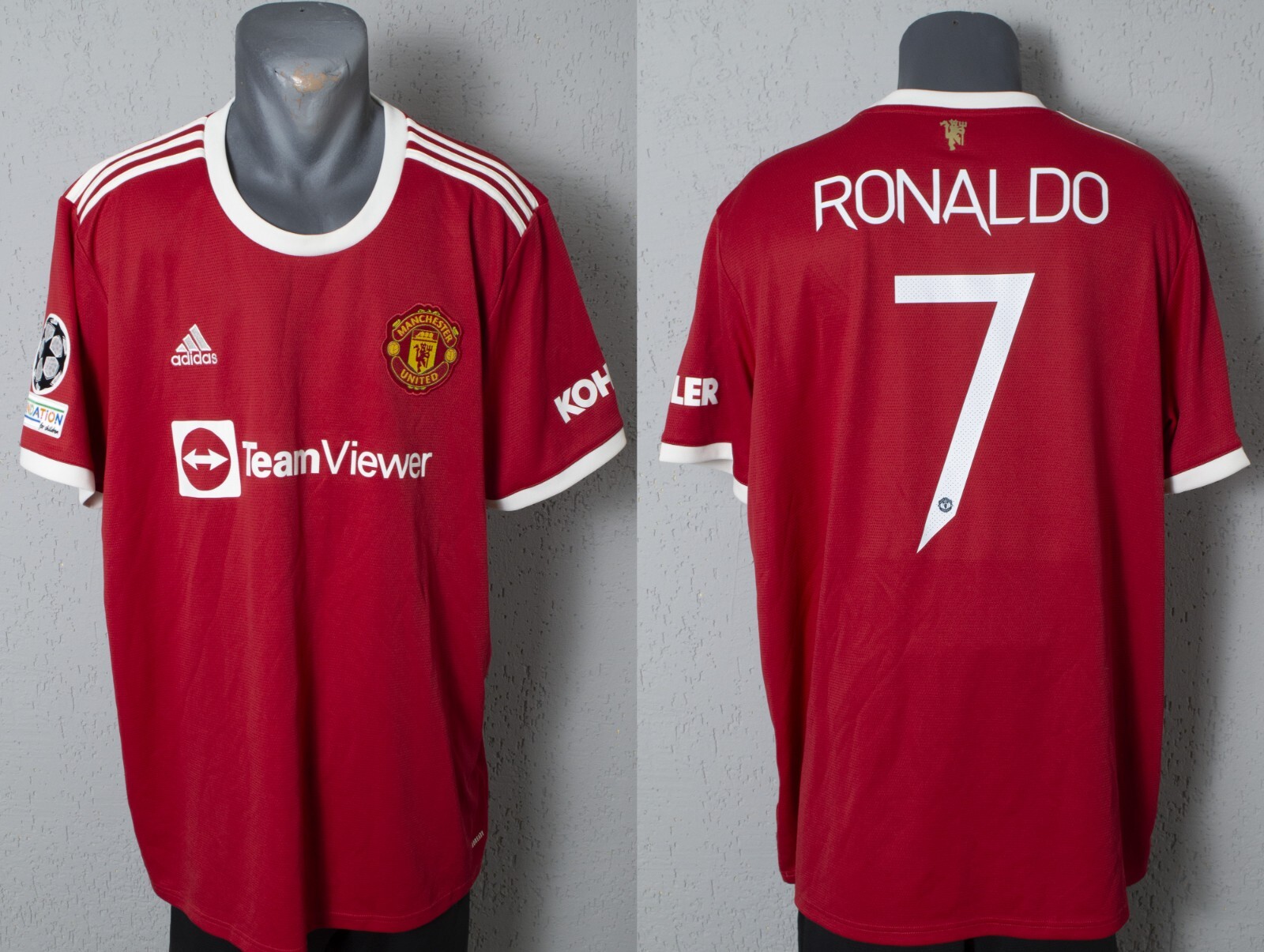 Manchester United Ronaldo Jersey 2021/2022 Home Football