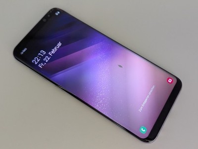 Samsung Galaxy S8+ Plus 64 GB Arctic Silver Android Smartphone G955F