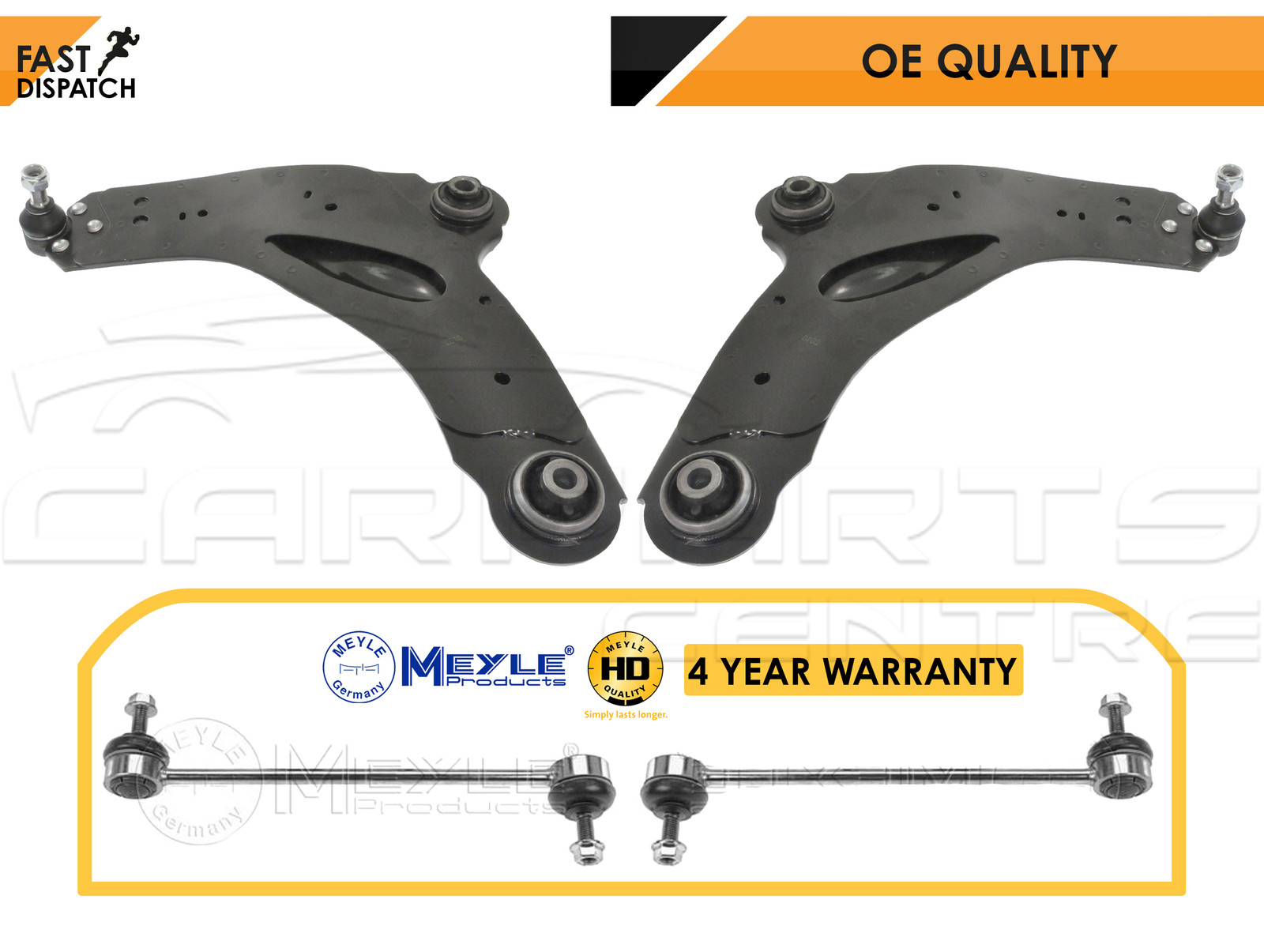 FOR RENAULT TRAFIC 2 FRONT LOWER SUSPENSION WISHBONE ARMS HEAVY DUTY