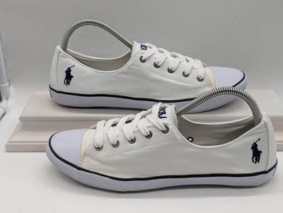 Polo Ralph Lauren Parnell White Canvas 