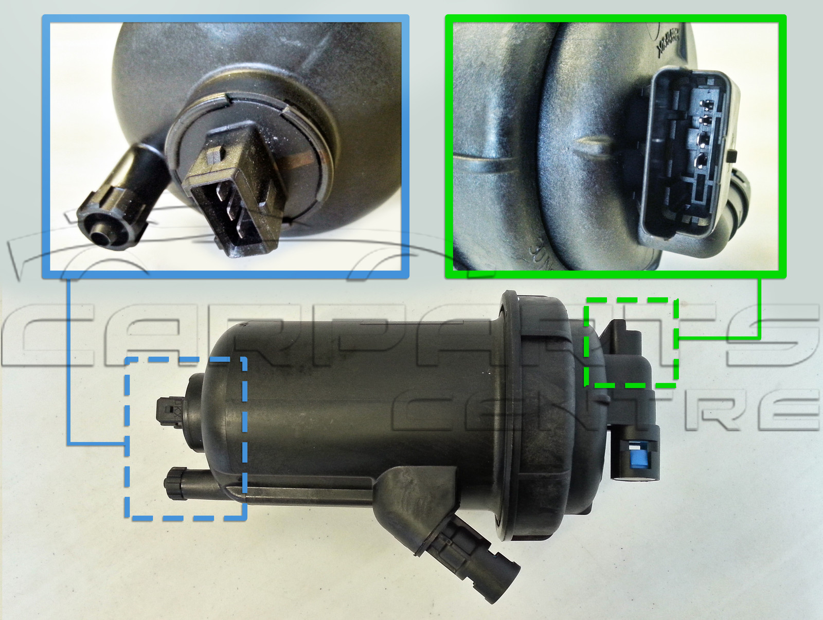 FOR SUZUKI SWIFT 1.3 DIESEL GENUINE FUEL FILTER SINGLE OUTLET TYPE