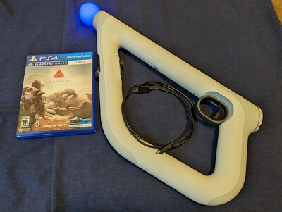 Playstation 4 Virtual Reality Aim Controller And Farpoint Game Bundle