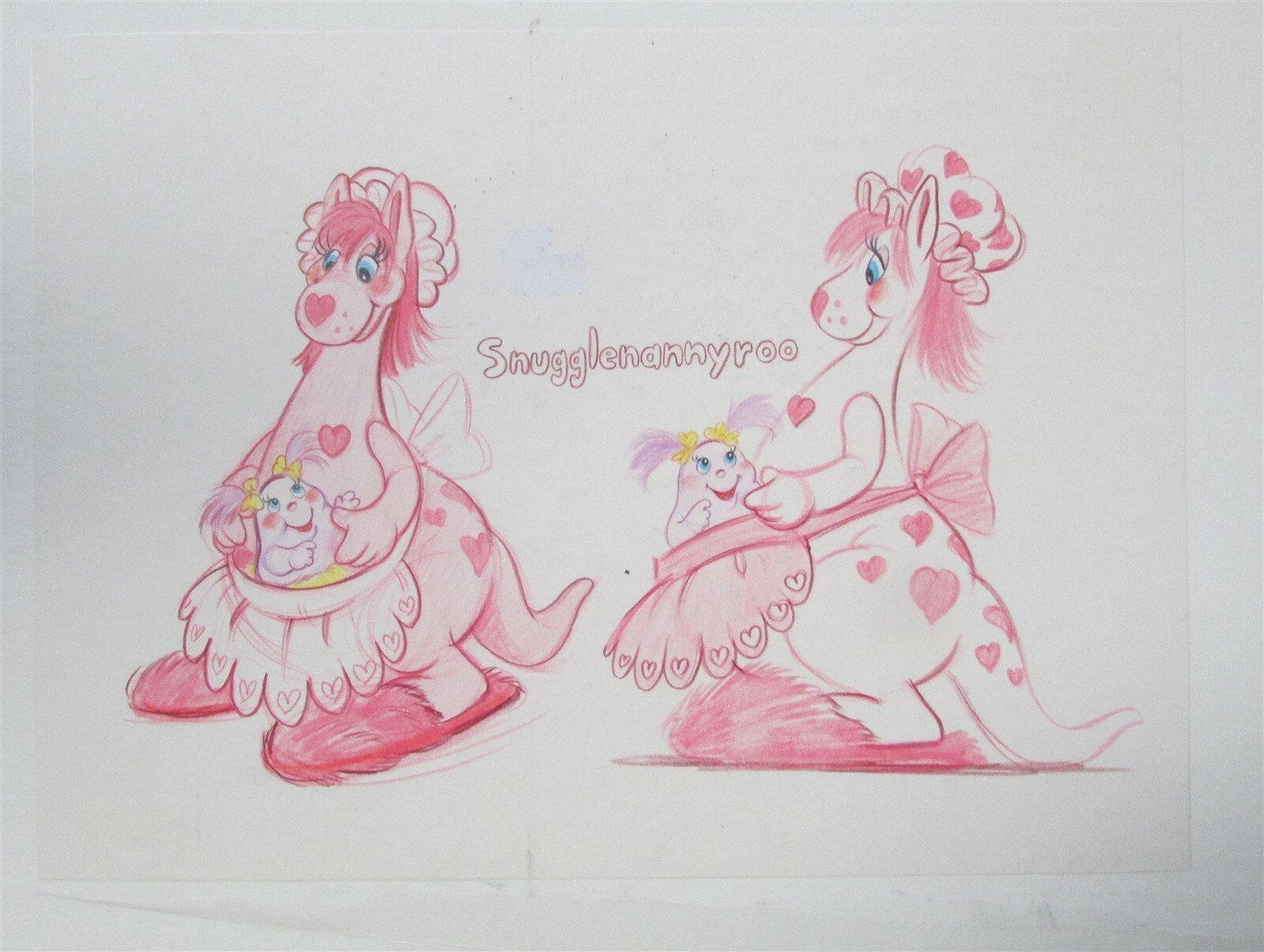 REBECCA MILLS ATTRIBUTED TO PAINTING SNUGGLENANNYROO