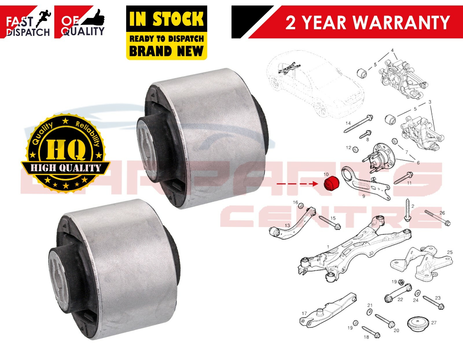 Vauxhall GM Vectra C/Signum Suspension Arrière Essieu cambrure bras Boulon Écrou Rondelle Vauxhall GM Vectra C/Signum Suspension Arrière Essieu cambrure bras Boulon Écrou Rondelle