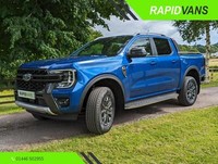 Blue Lightning Ford Ranger Wildtrak 2025 New Pickup Truck 4x4