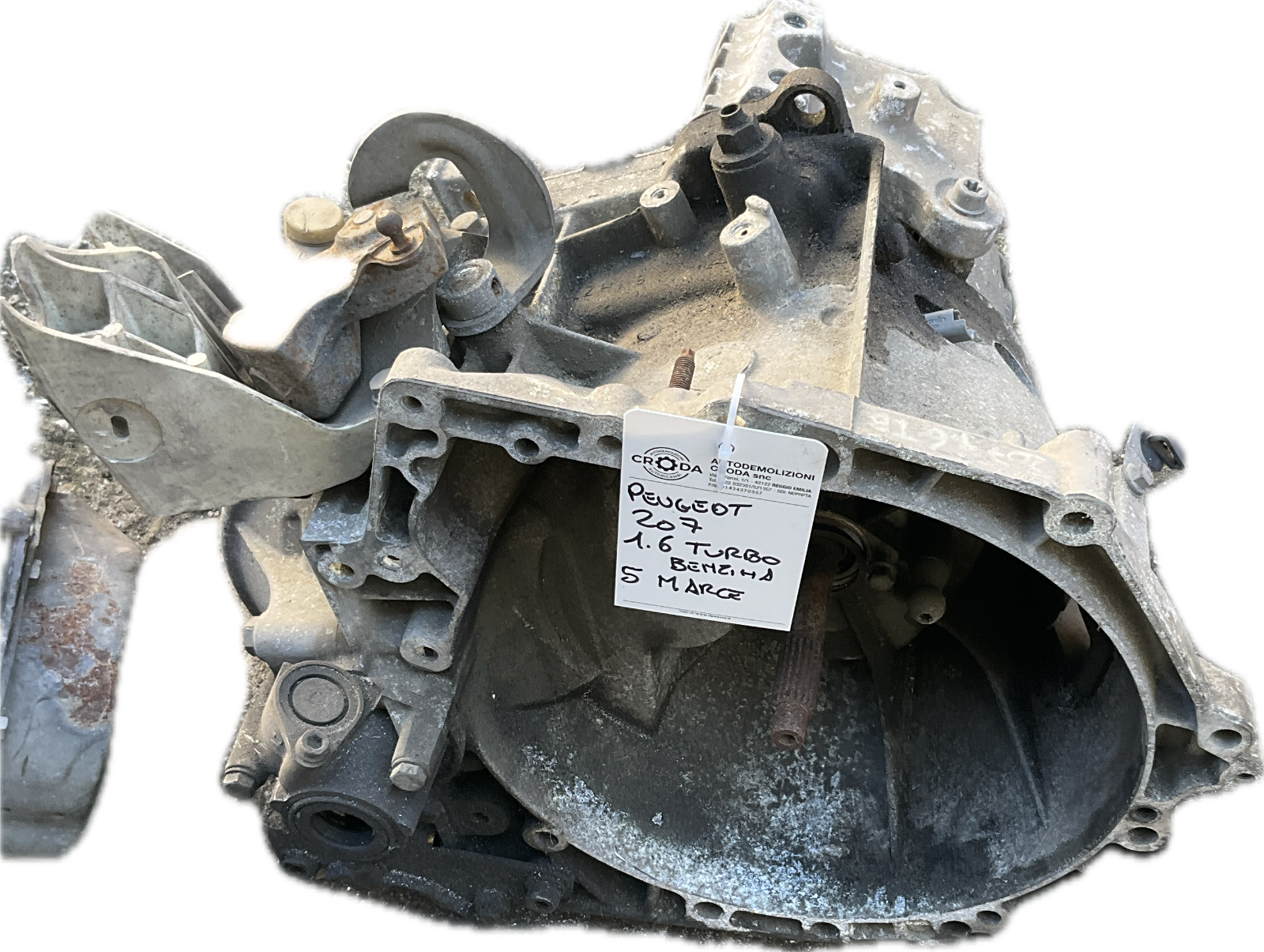 Cambio manuale per modello PEUGEOT 207 1.6 turbo benzina 5 marce ricambio