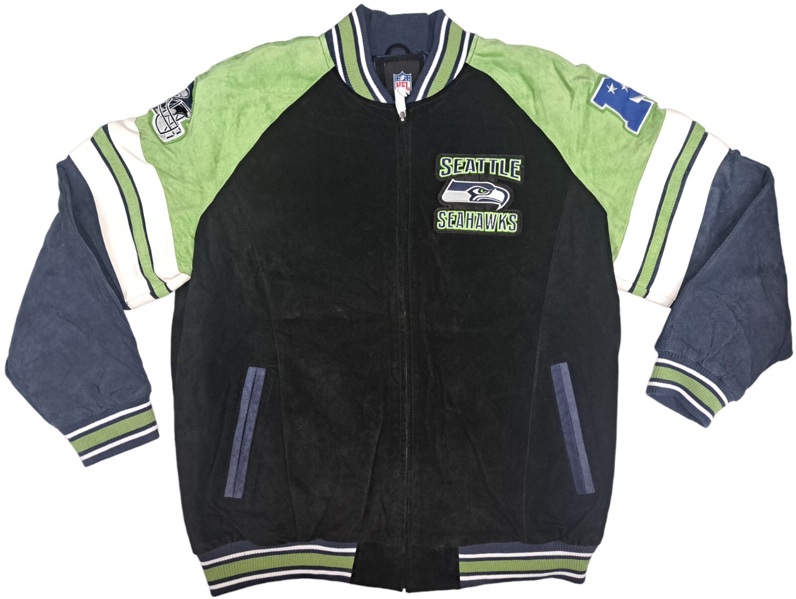 NFL Seattle Seahawks レザージャケット Seattle Seahawks Full