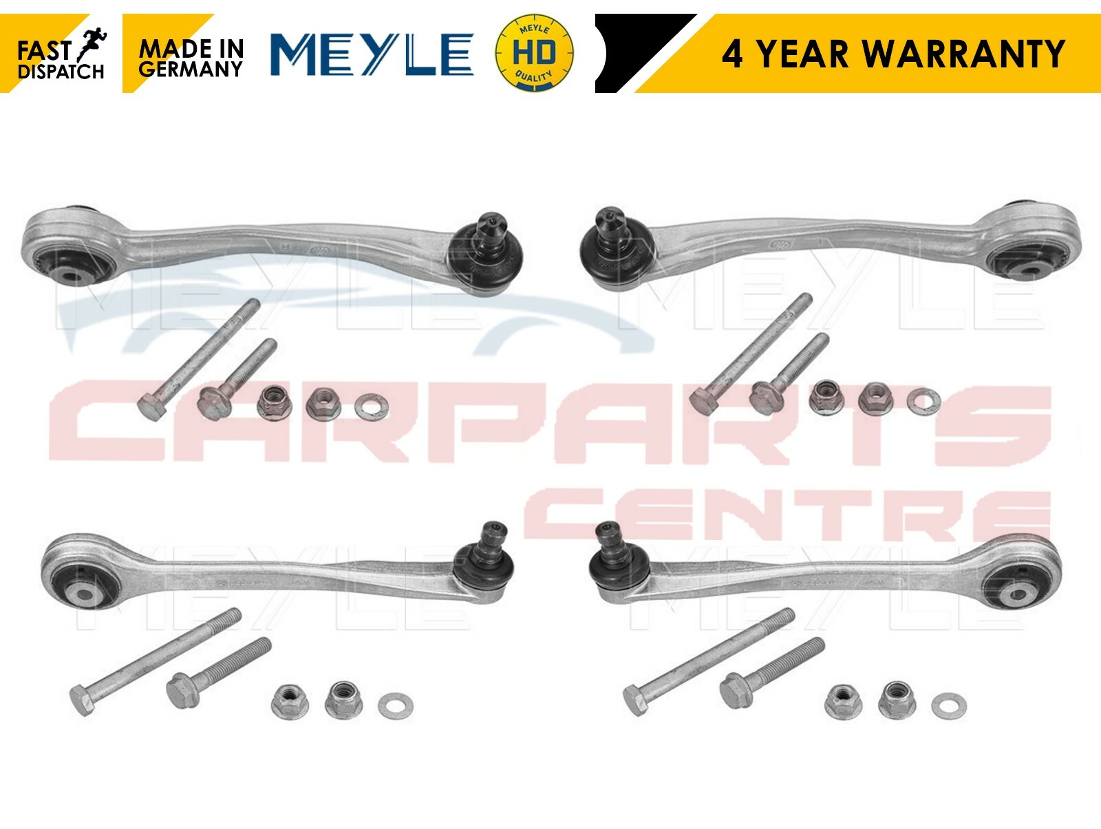 FOR AUDI A4 A5 Q5 FRONT UPPER LOWER SUSPENSION CONTROL ARM LINK MEYLE