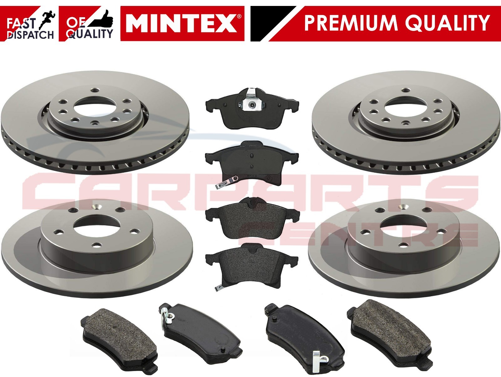 FOR VAUXHALL ASTRA H 1.9 CDTi 150 FRONT REAR MINTEX BRAKE DISCS PADS eBay