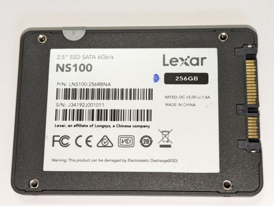 Lexar NS100 256GB 2.5'' SATA SSD Internal Solid State Hard Drive LNS100-256RBNA