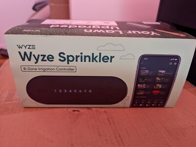 Wyze WSPRK1 Smart Sprinkler Controller - Black/White