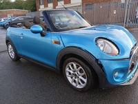 2017 MINI Convertible 1.5 Cooper 2dr CONVERTIBLE Petrol Manual