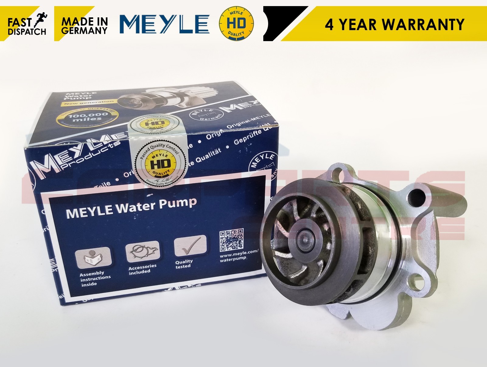 VW AUDI SKODA SEAT 1.6 TDI CAYC TIMING CAM BELT KIT COOLANT WATER PUMP