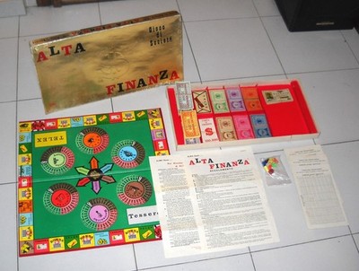 ALTA FINANZA - Ed Alma Giochi 1968 OTTIMO COMPLETO Borsa