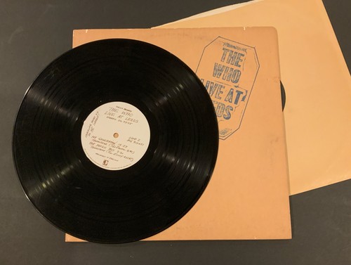 The who Live At Leeds UK盤 stereo Repress The Who Live At Leeds Uk Gb Version Lp Stereo Repress Red