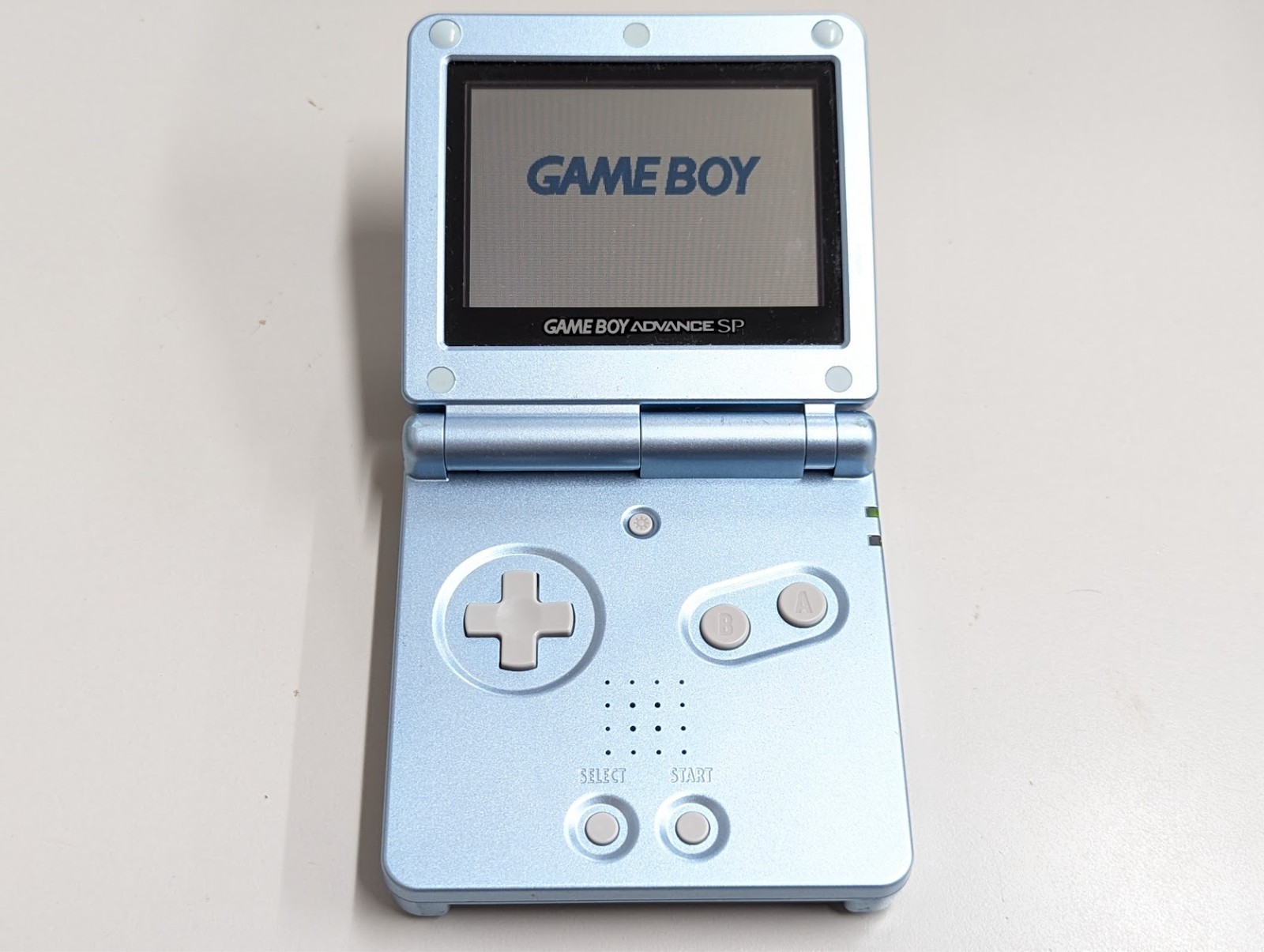 L2543 Nintendo Gameboy Advance SP console Pearl Bule Japan