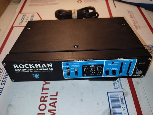 Rockman Distortion Generator Pre Amp Tom Scholz New Capacitors