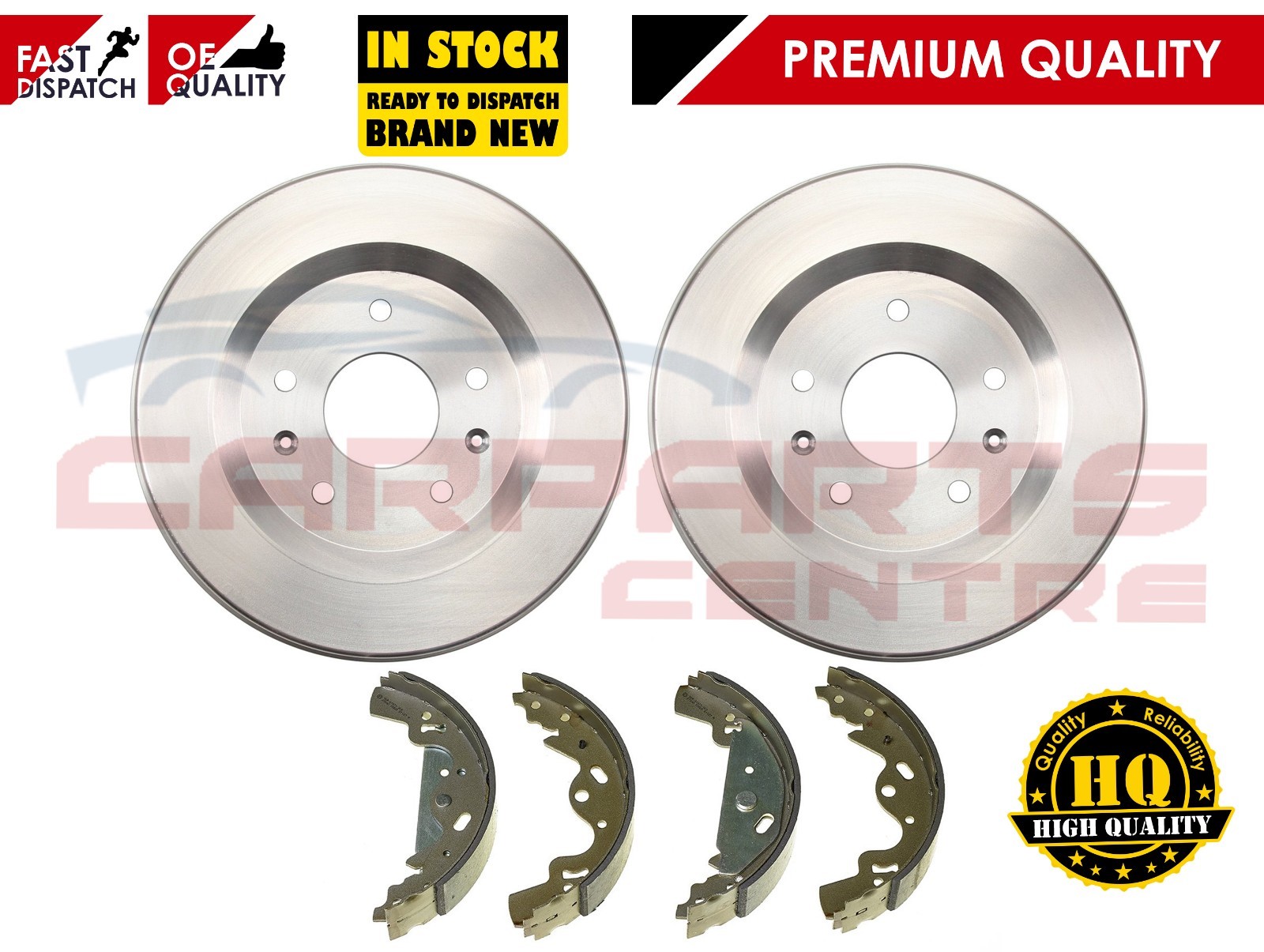 LAND ROVER FREELANDER 1 TD4 REAR BRAKE DRUM & BRAKE SHOE KIT 2001 eBay