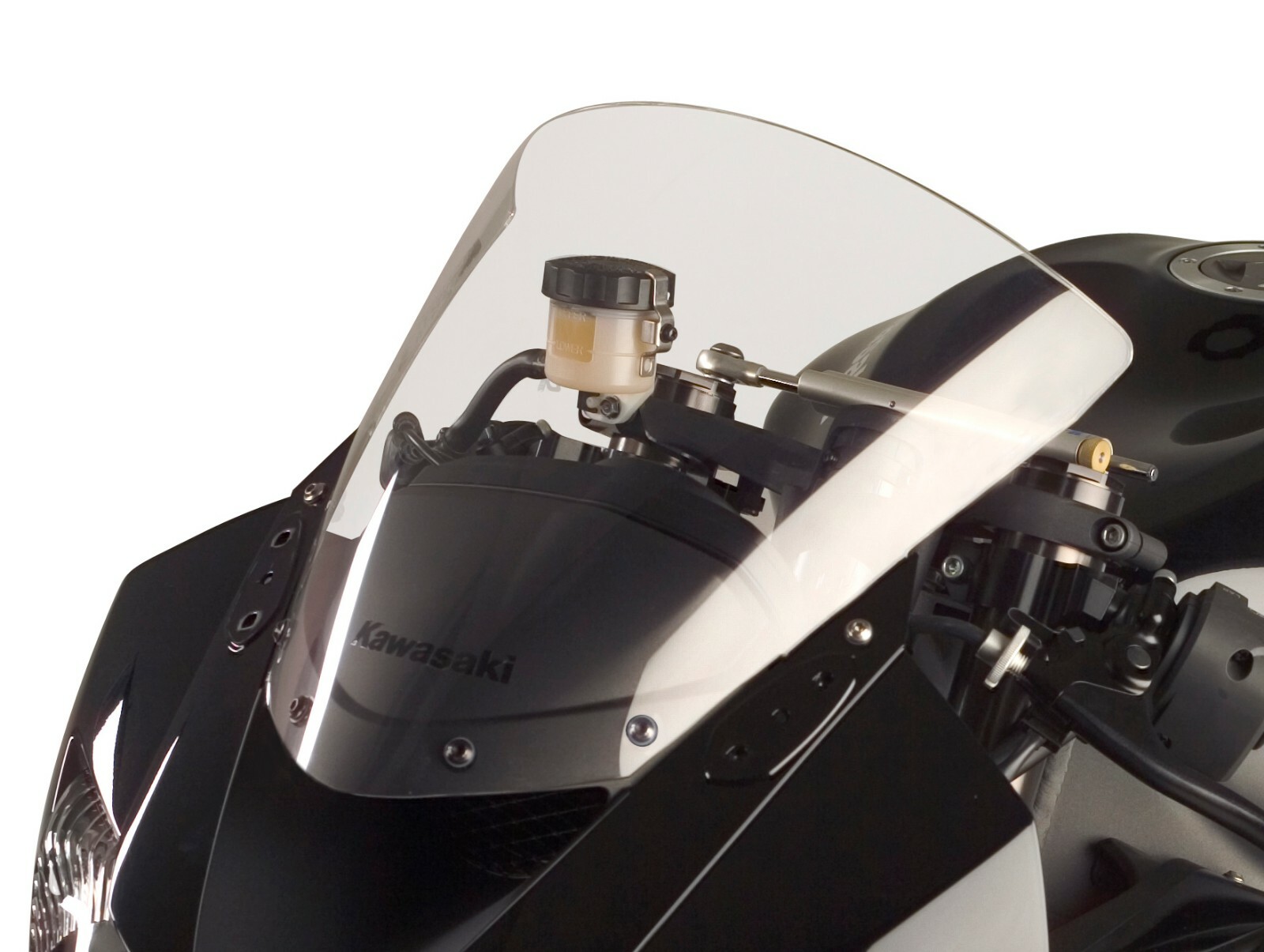 09-18 ZX6R/08-10 ZX10R Militantmoto Clear Stock Windshield