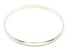 925 Sterling Silver Bangle Thin Round Bracelet Fine Unisex Jewellery Length 20cm-2.JPG