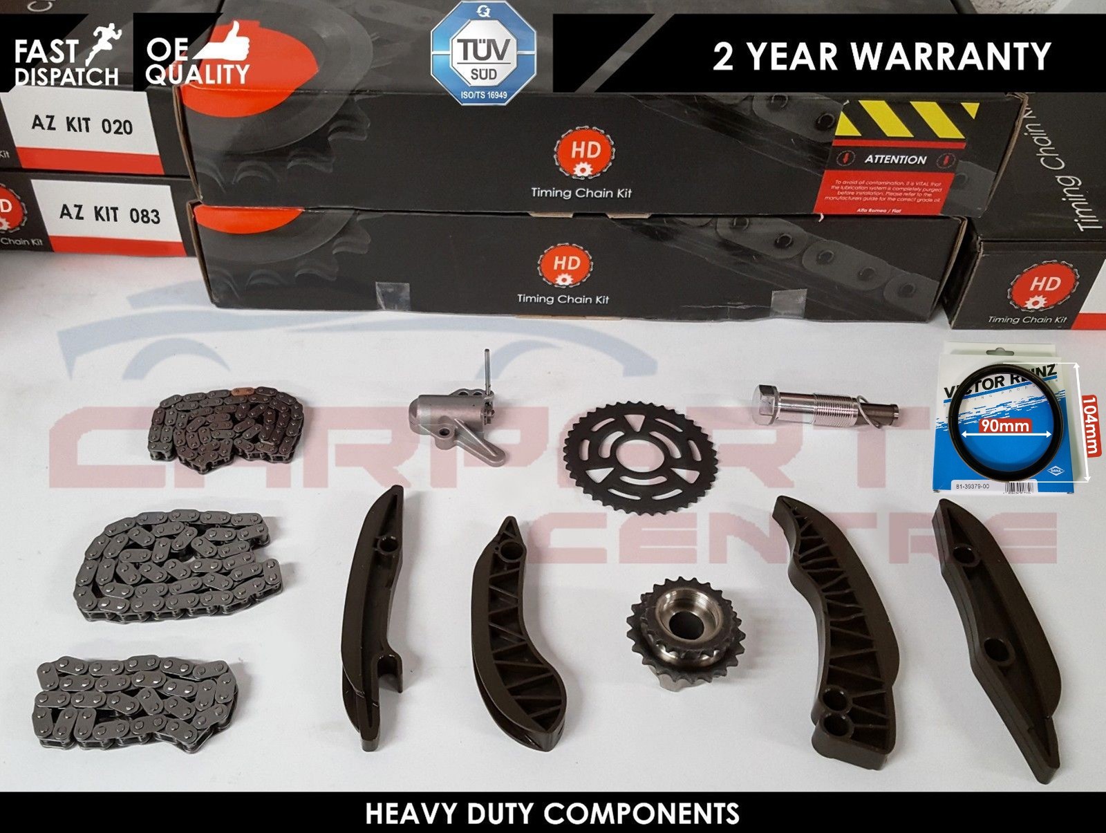 BMW F10 F11 518d 520d 525d UPPER LOWER DIESEL ENGINE TIMING CHAIN KIT