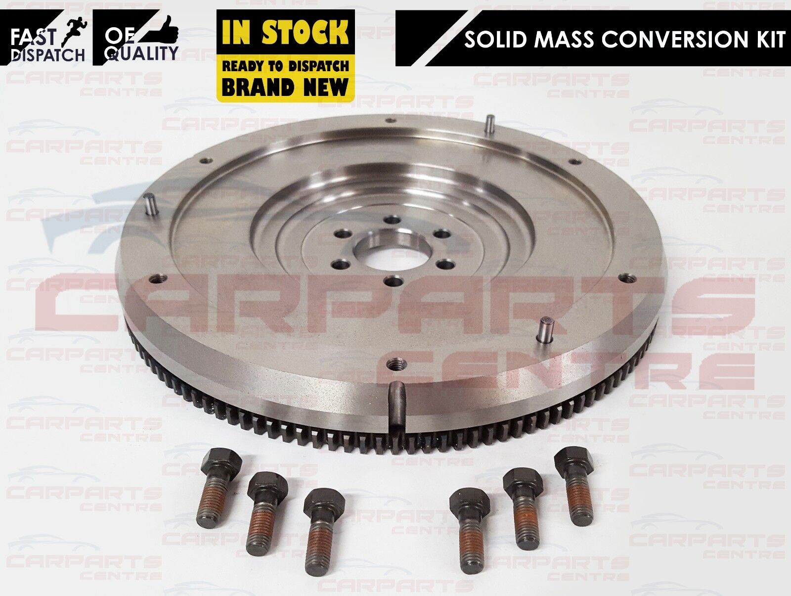 FOR PEUGEOT 207 307 1.6 HDI DUAL MASS SOLID FLYWHEEL CLUTCH KIT 110 BHP