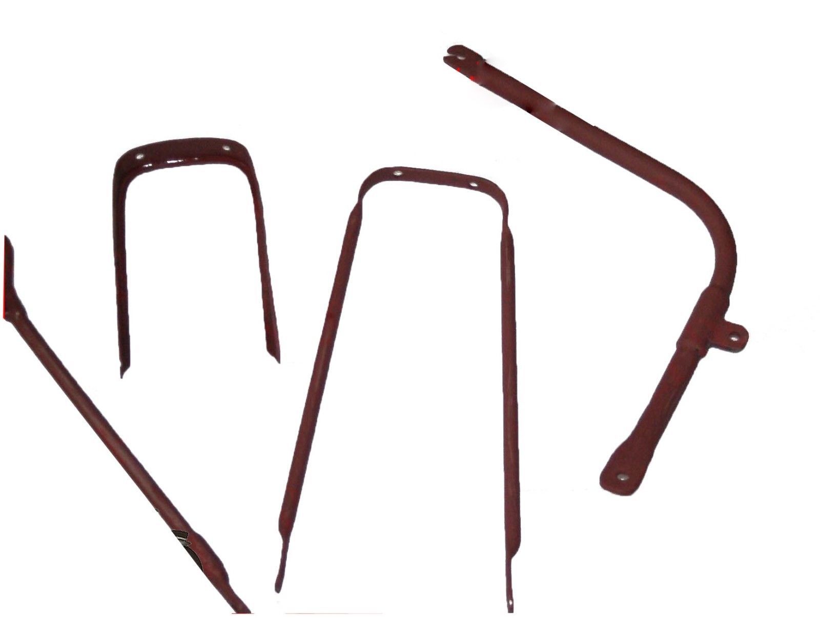 BSA Front Rear Mudguard Stays Bare Metal B31 B33 A10 A7 Plunger Model  
