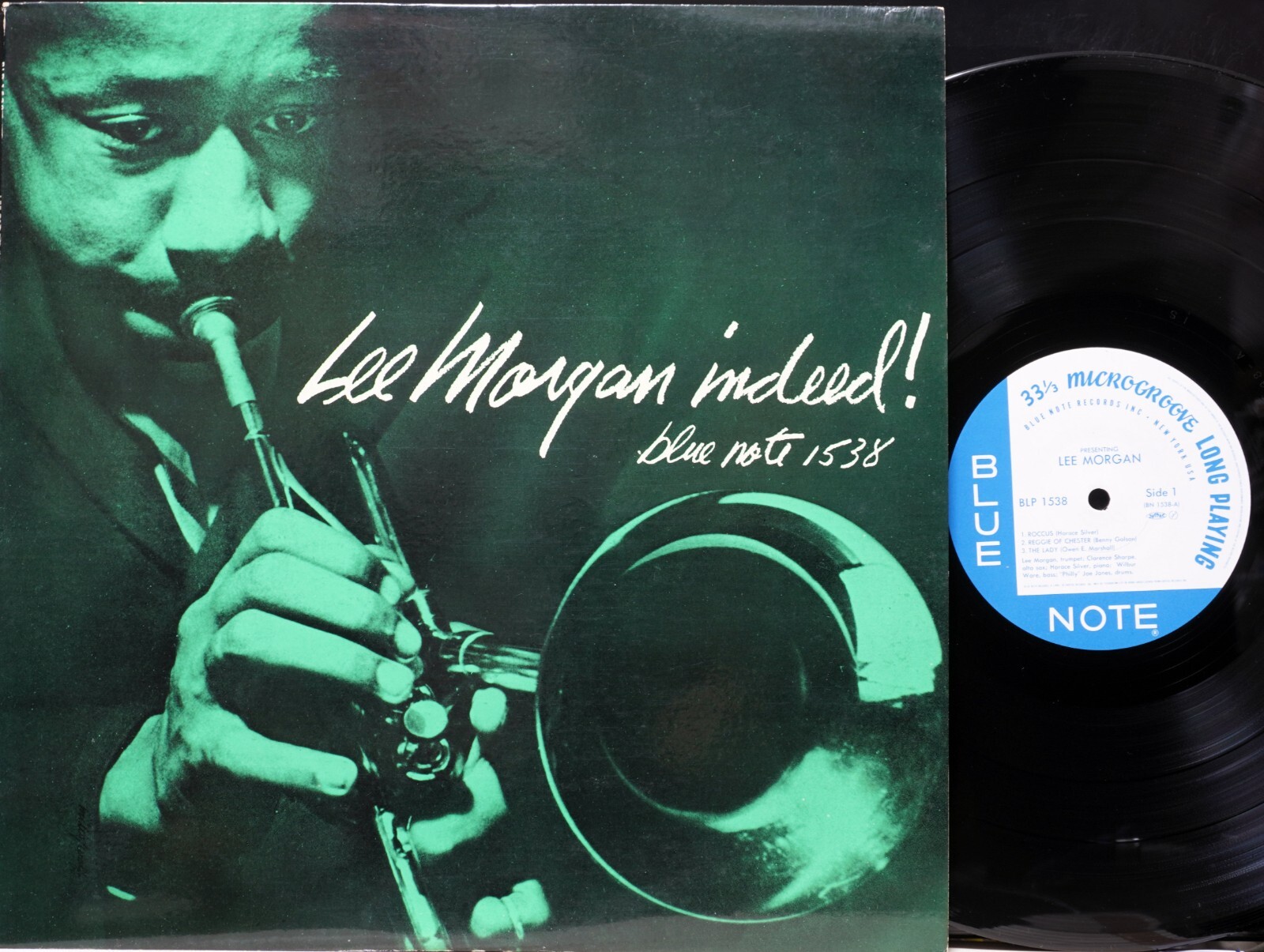 新作登場，大得価 ジャズレコード Lee Morgan/Indeed!