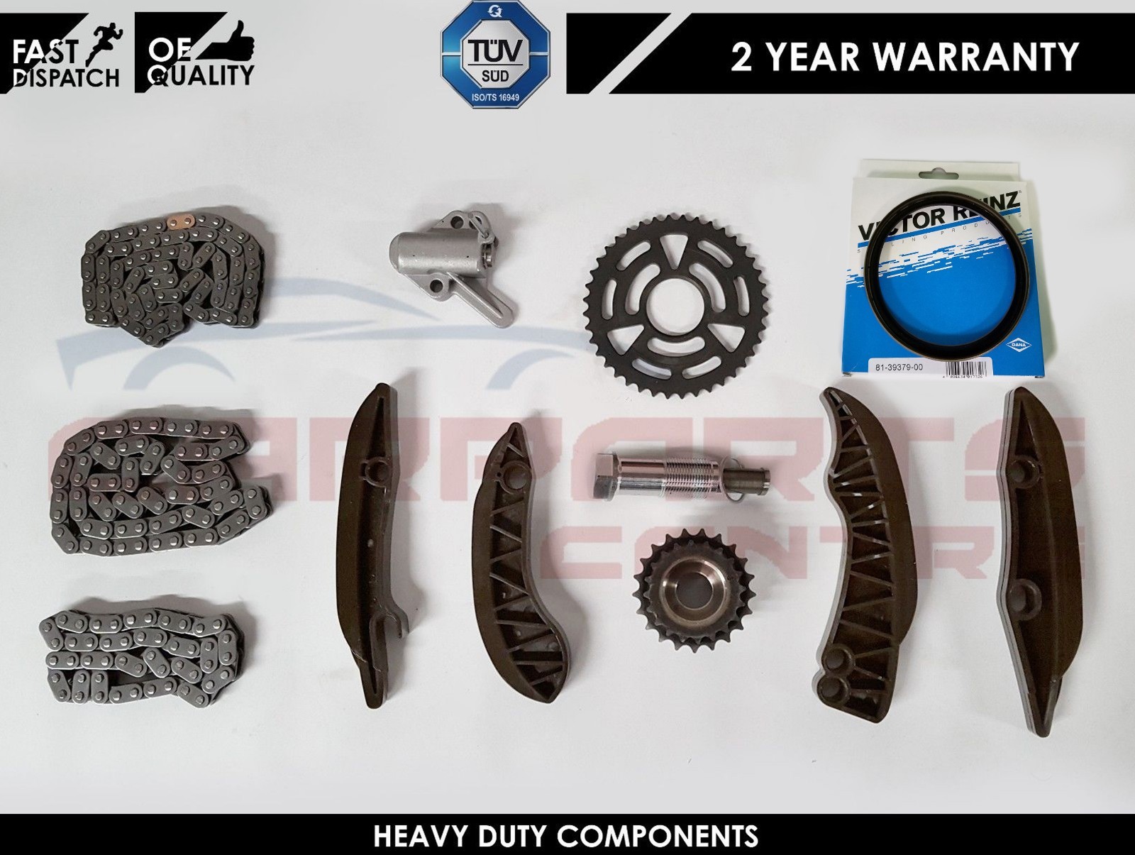 MINI COUNTRYMAN R60 UPPER LOWER DIESEL ENGINE TIMING CHAIN KIT N47 C16