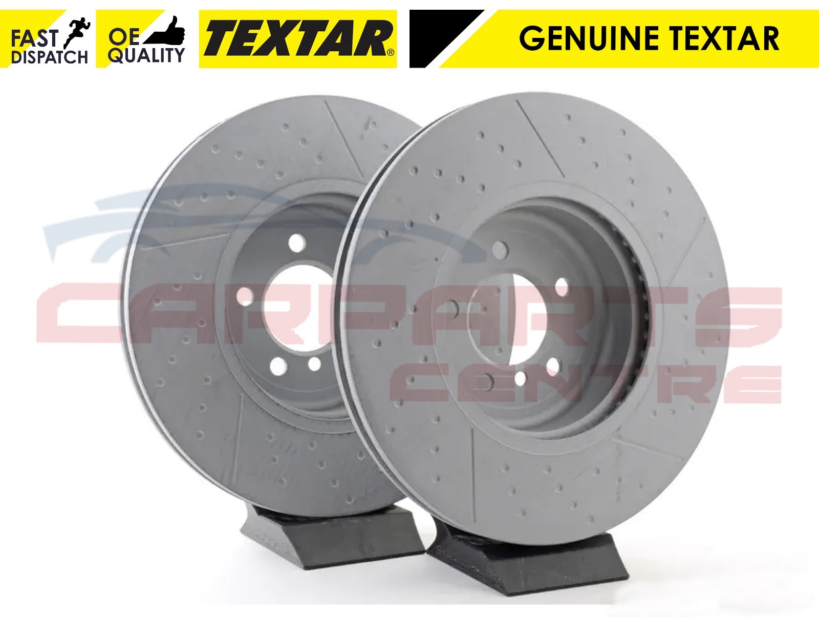 FOR BMW 3 4 SERIES F30 F34 F32 F36 M SPORT FRONT SLOTTED BRAKE DISCS