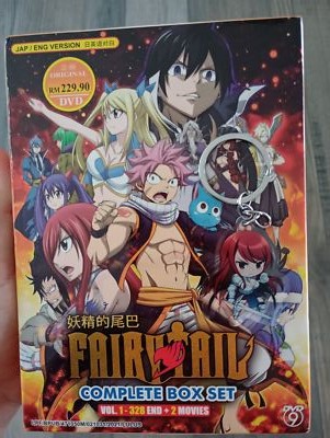 Fairy Tail Complete Box Set Vol.1-328 END Anime DVD [English Fairy Tail Complete Box Set Vol.1-328 END Anime DVD [English