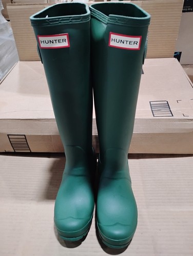 UsedLikeNew_Hunter Women's Original Tall Rain Boots Green