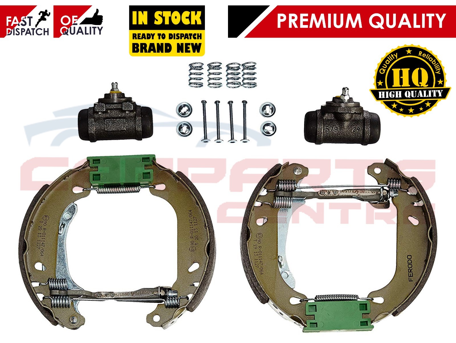 FOR FIAT PUNTO 1.2 1.3 1.9 JTD REAR BRAKE SHOE ADJUSTER WHEEL CYLINDER KIT 99-06
