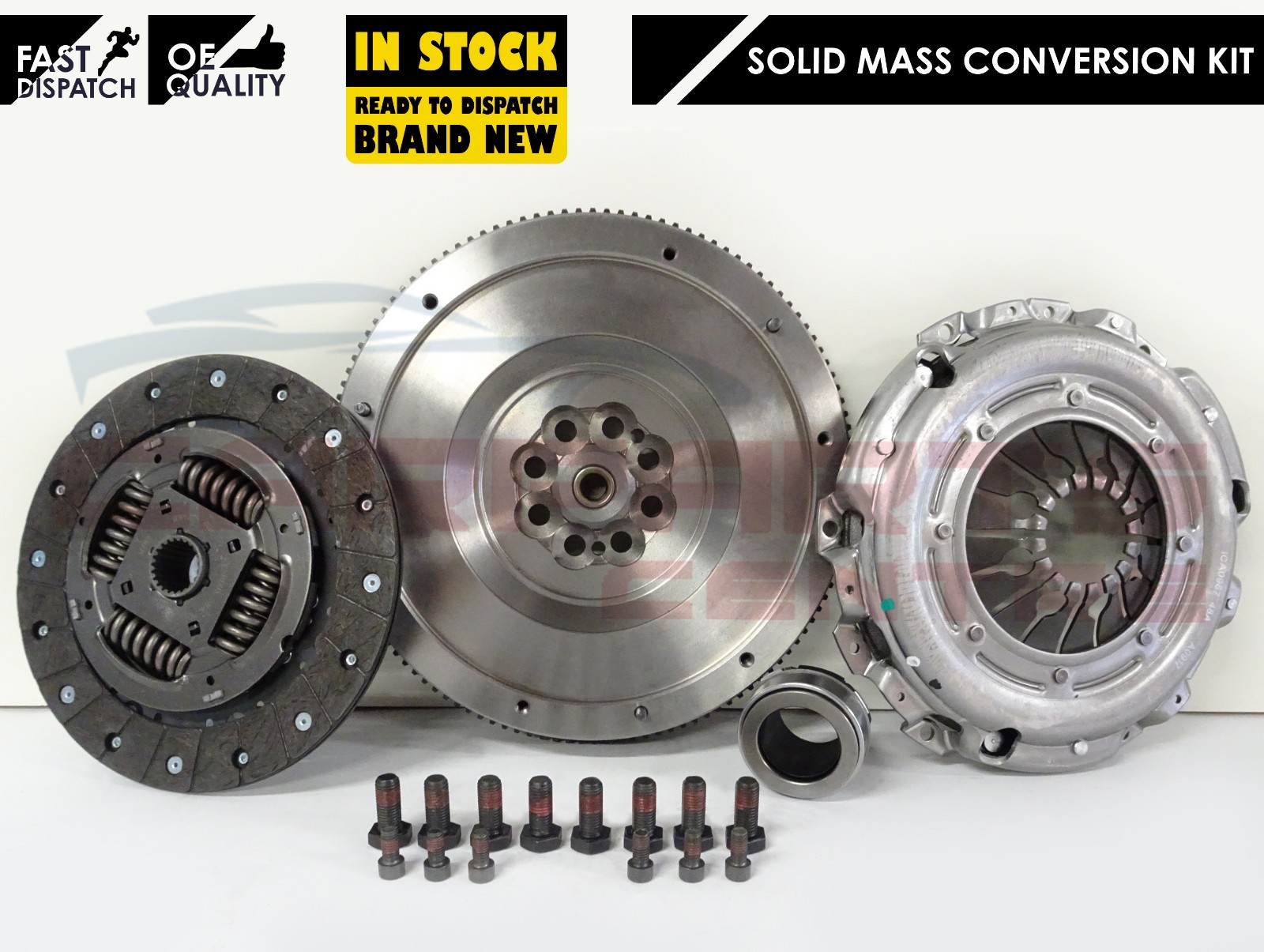 FOR BMW 118d 120d 320d 520d DUAL SOLID MASS FLYWHEEL CLUTCH KIT