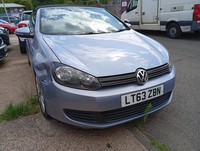 2013 Volkswagen Golf 1.6 TDI BlueMotion Tech SE 2dr CONVERTIBLE Diesel Manual