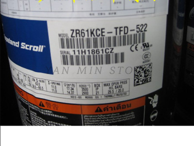 QTY:1 NEW ZR61KCE-TFD-522 Compressor