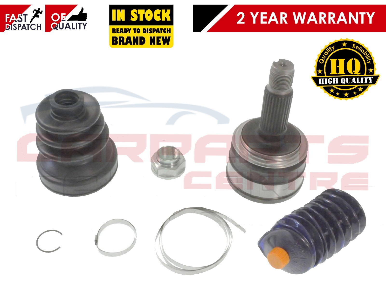 FOR HONDA ACCORD 2.2 CTDi 0308 FRONT OUTER DRIVESHAFT CV JOINT KIT
