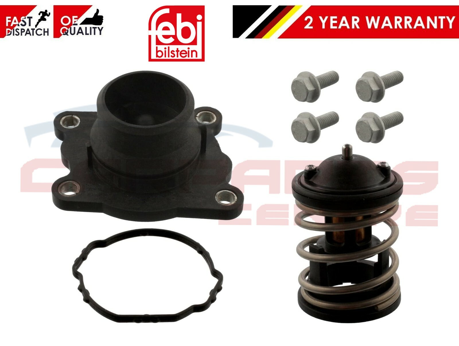FOR BMW E90 E91 E93 318d 320d N47 ENGINE Thermostat Kit FEBI 11517805191 NEW eBay