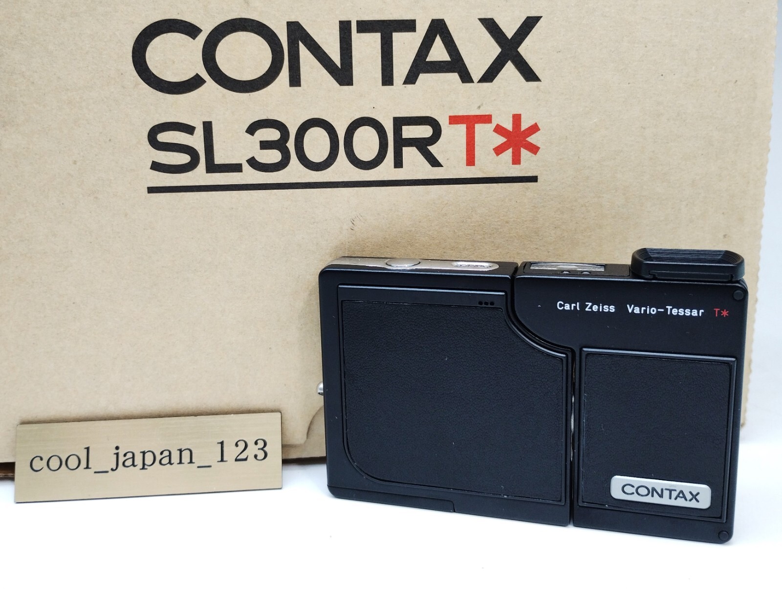 CONTAX SL300R コンパクトデジタルカメラ Unused CONTAX SL300R T* 3.1 MP Compact Digital Camera 3x