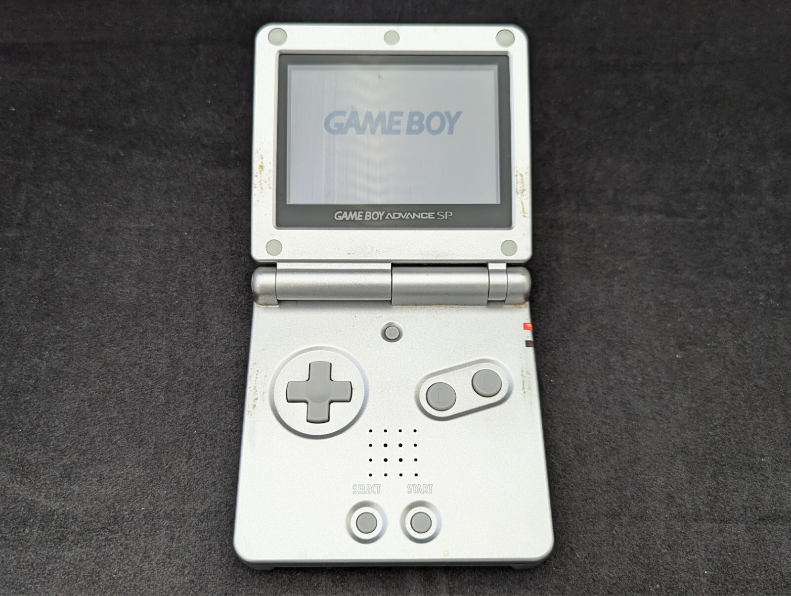 L6923 Nintendo Gameboy Advance SP console Silver Japan GBA