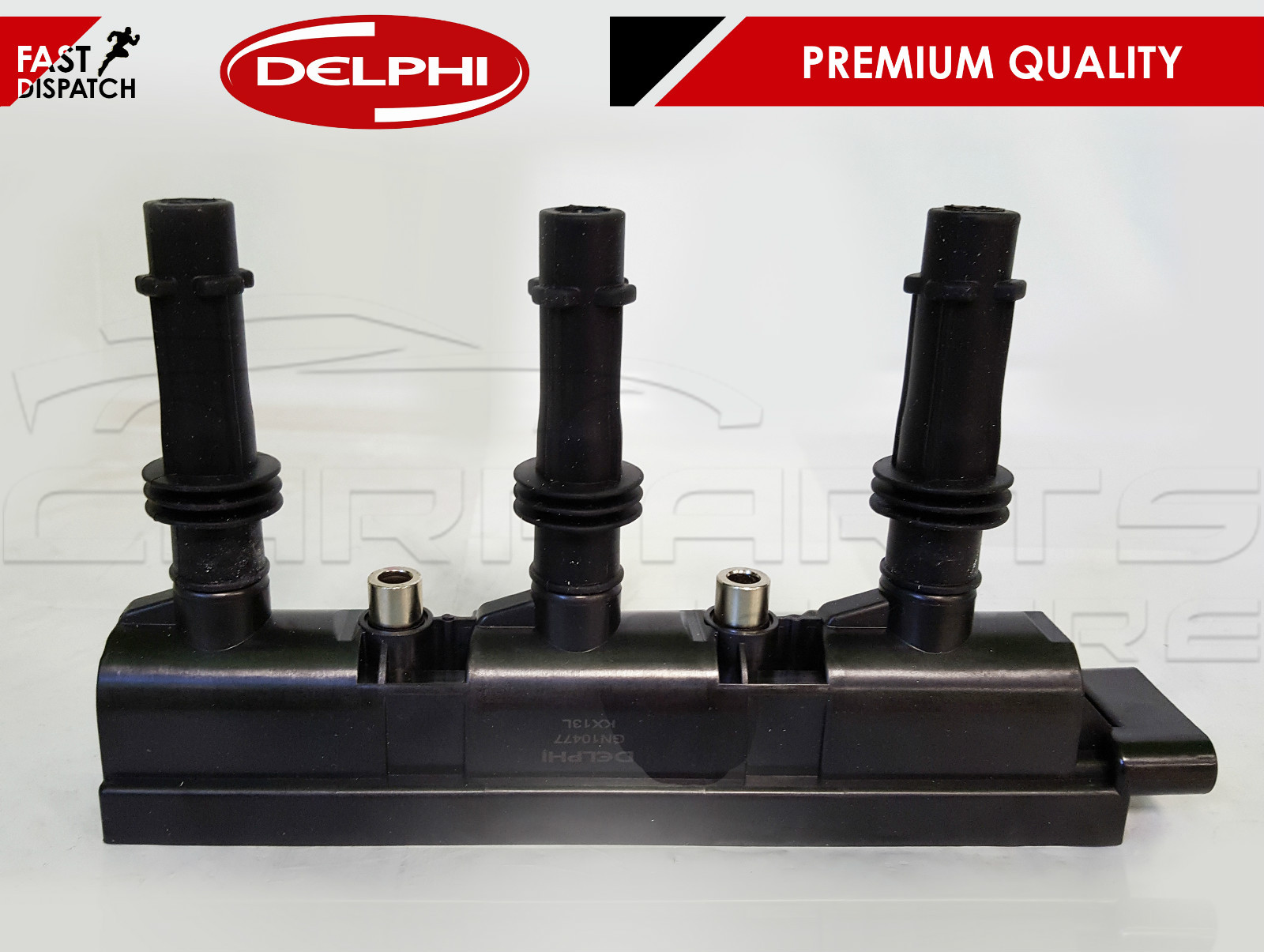 FOR VAUXHALL CORSA D 1.0 12V A10XEP GENUINE DELPHI IGNITION COIL PACK 7