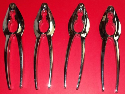 4 PCS Seafood Device Clam Opener Oyster Sucker Shellfish Remover Nut Crackers