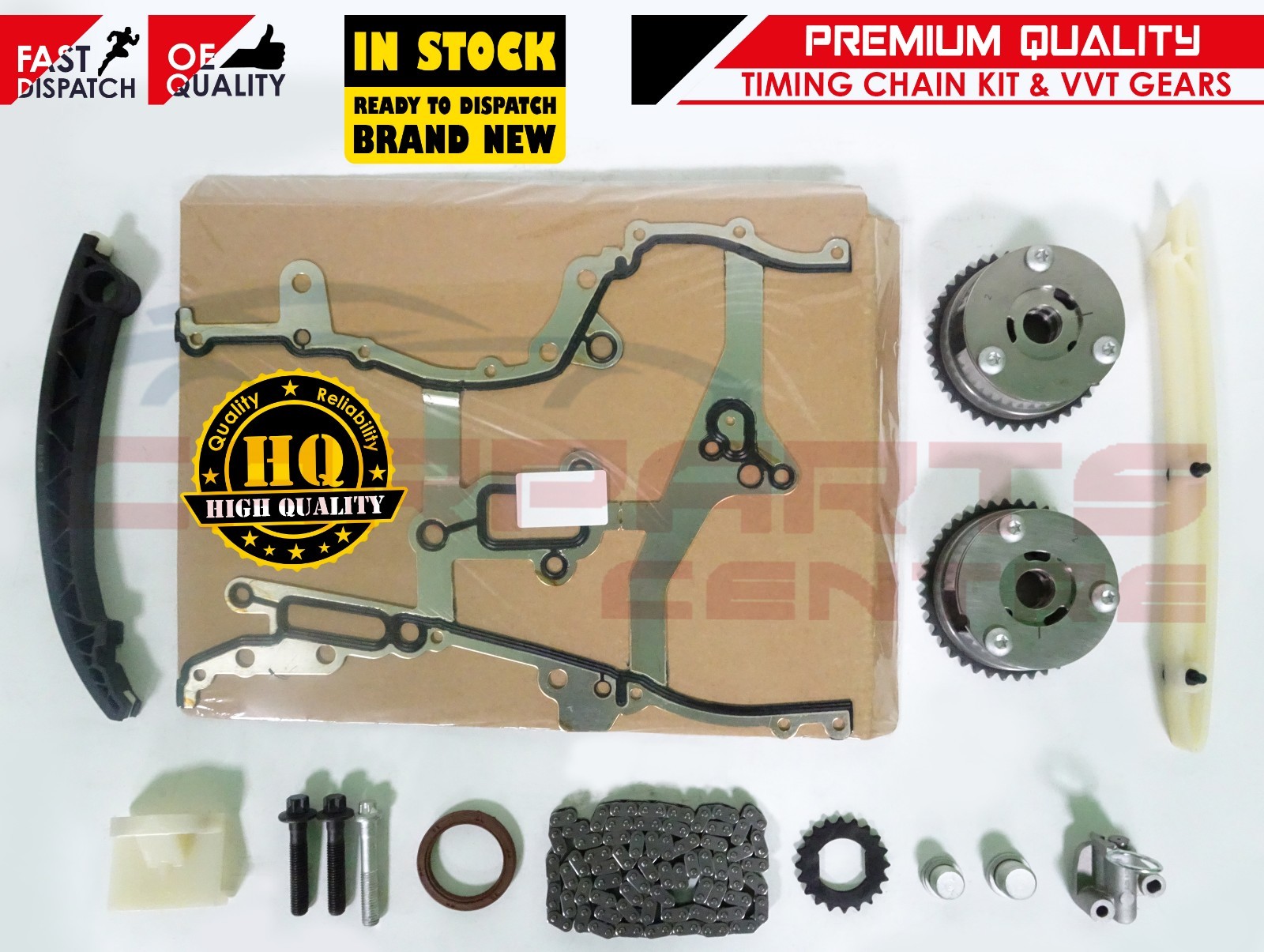 FOR VAUXHALL ASTRA J 1.4 TURBO TIMING CHAIN VVT GEARS KIT A14XEL A14XER