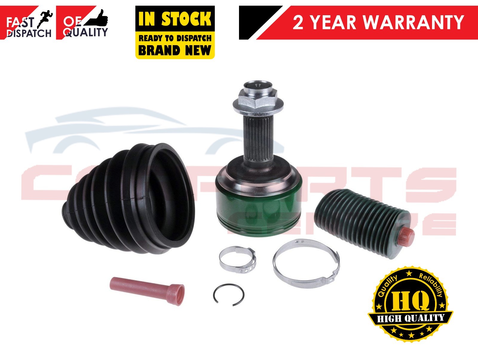 FOR HONDA ACCORD CRV CROSSTOUR FRONT OUTER DRIVESHAFT CV JOINT KIT eBay