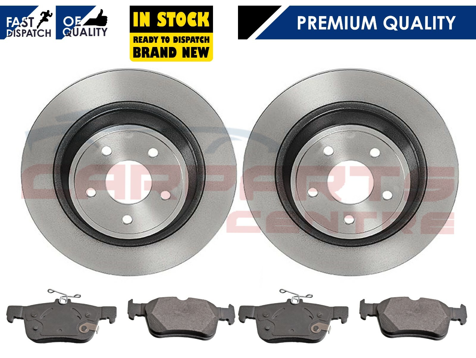 FOR FORD MONDEO MK5 2014 REAR 302mm SOLID BRAKE DISC DISCS AND BRAKE PADS SET eBay