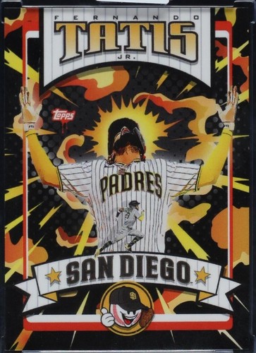 2021 TOPPS PROJECT 70 #283 FERNANDO TATIS JR DJ SKEE BAD